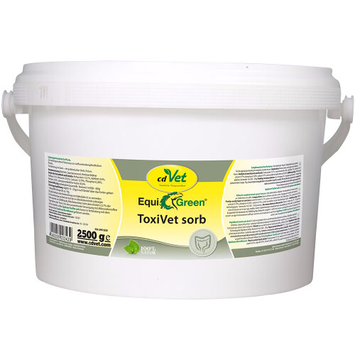 EquiGreen ToxiVet sorb Toxinbinder Pferd - cdVet 2,5 kg