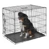 Hunde Gittertransportbox - Kerbl zweitürig, 76 cm x 54 cm x 64 cm