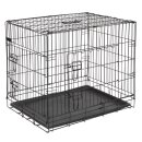 Hunde Gittertransportbox - Kerbl zweitürig, 92 cm x...