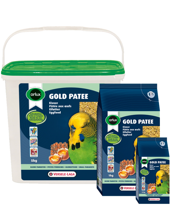 Eifutter Gold Patee für Wellensittiche - Orlux