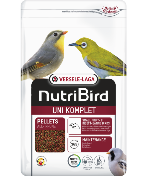 Uni Komplet für insektenfressende und fruchtfressende Vögel- Nutribird