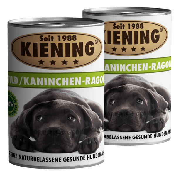 Getreidefreies Hundefutter Wild & Kaninchen - Kiening